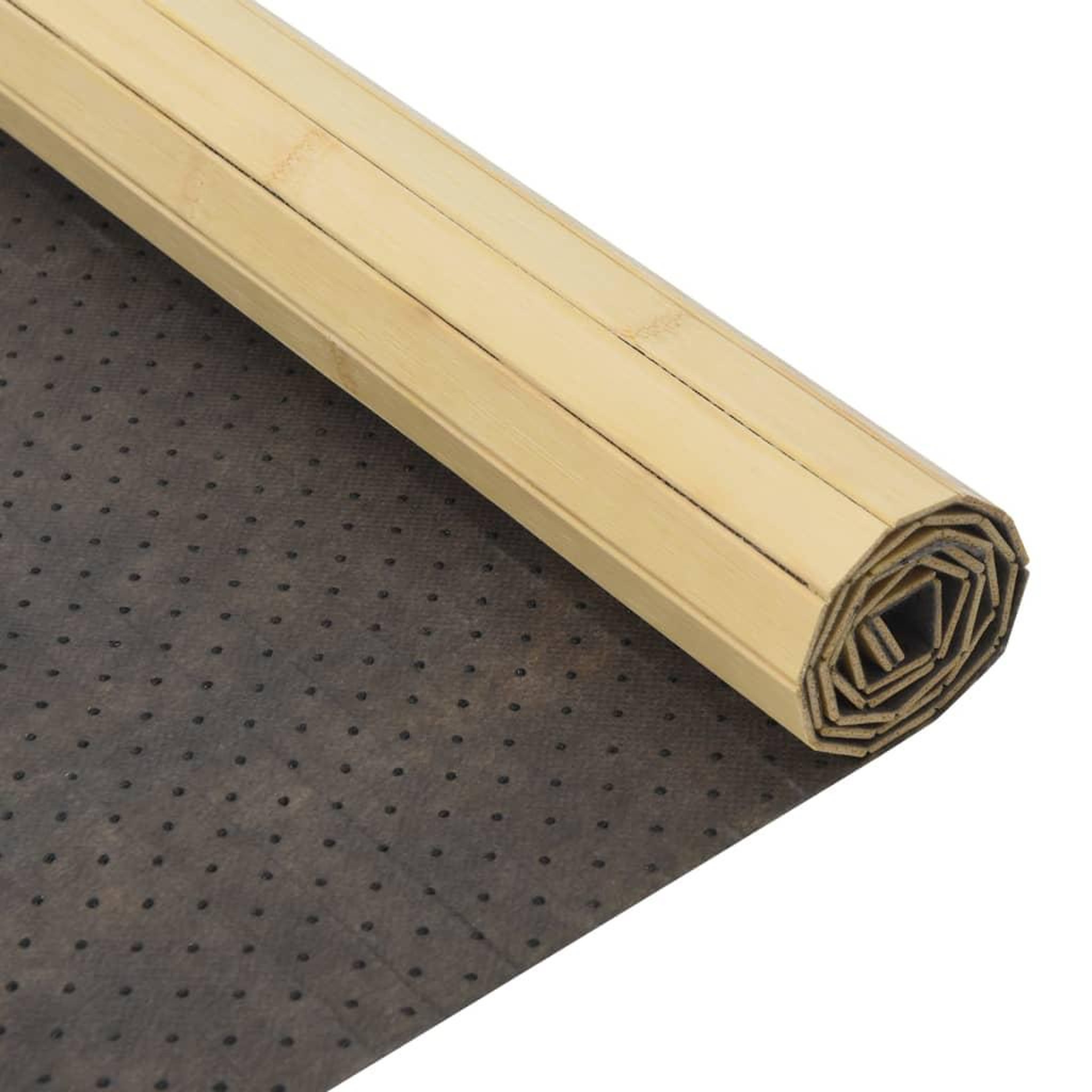 Voir la diapositive 5 : VIDAXL Tapis rectangulaire naturel clair 100x500 cm bambou