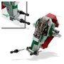 Voir la diapositive 5 : LEGO Star Wars 75344 Le micro vaisseau de Boba Fett,  Jouet Véhicule avec Lanceurs et Ailes Ajustables, Figurines, Le Mandalorien, Enfants 6 Ans