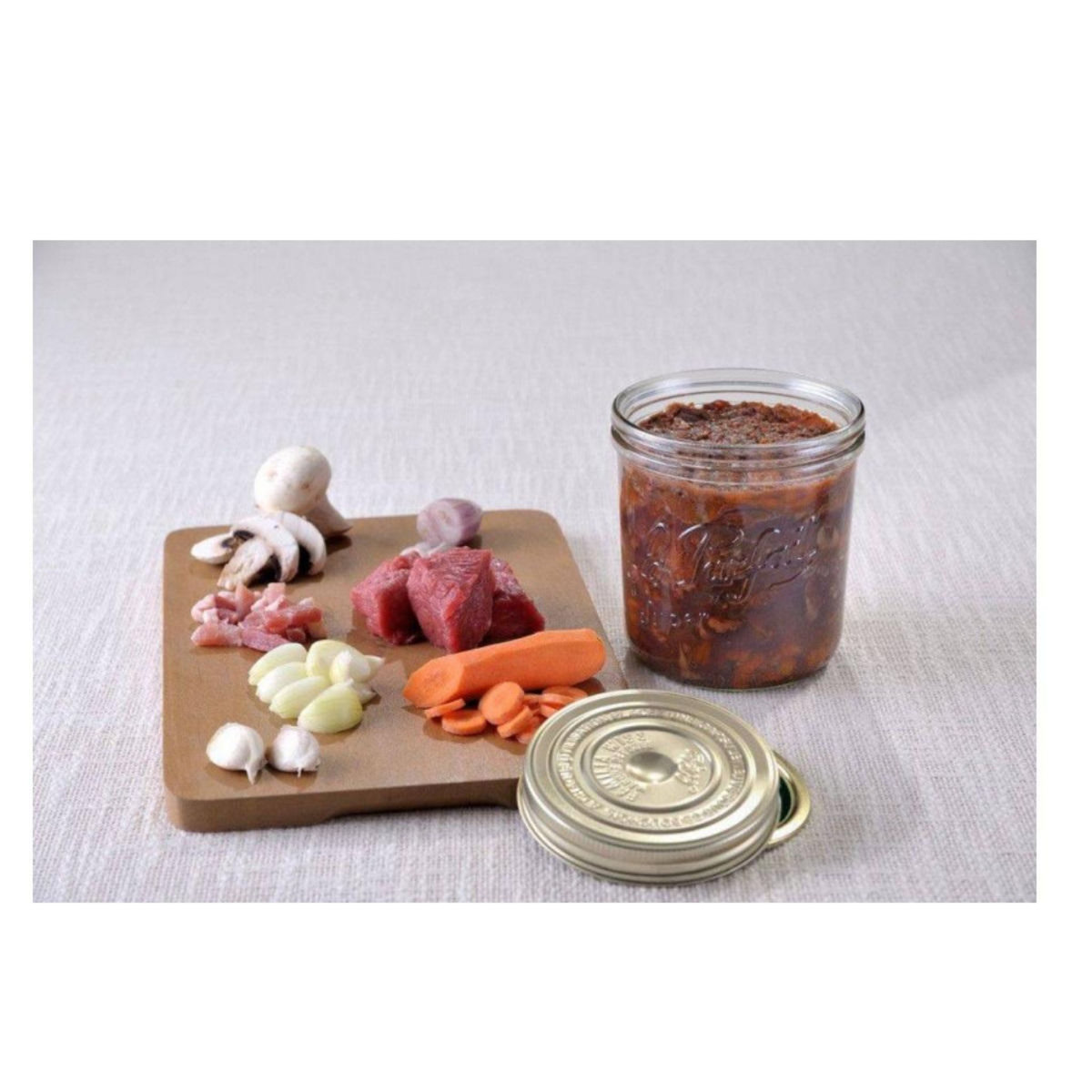 Le parfait Lot de 6 terrines 350g/100mm - 969