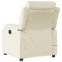 Voir la diapositive 5 : VIDAXL Fauteuil de massage inclinable electrique creme similicuir