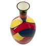 Voir la diapositive 2 : Paris Prix Vase Déco en Résine  Rubic  59cm Multicolore