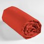 Voir la diapositive 3 : Paris Prix Drap Housse  Lina  180x200cm Paprika