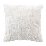 Paris Prix Coussin Imitation Fourrure  Foxy  45x45cm Naturel