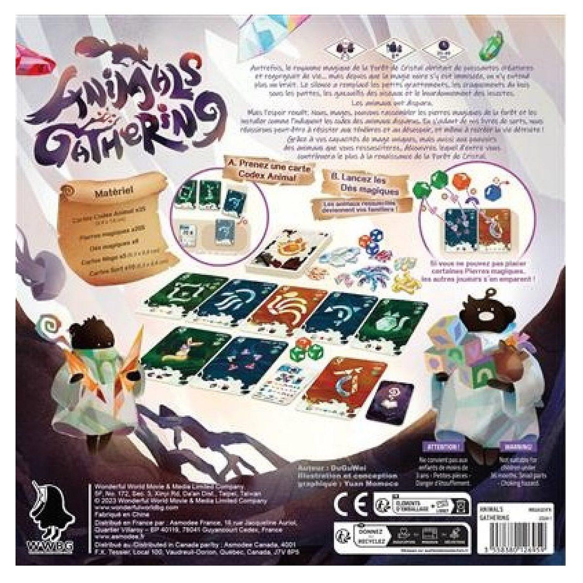 Voir la diapositive 3 : NOVALIS Animal gathering - jeux de societe