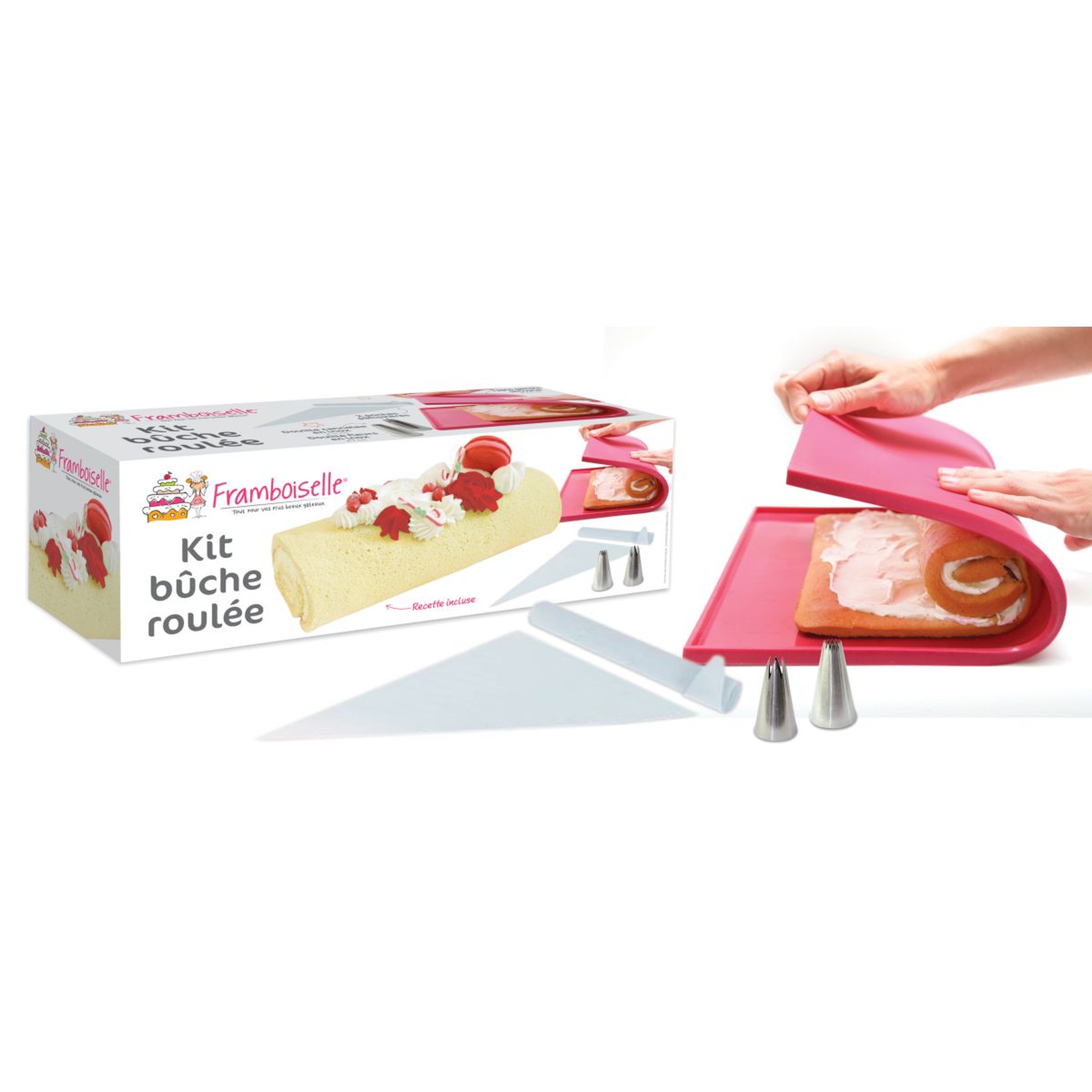Voir la diapositive 2 : CARAMBELLE Kit bûche roulée