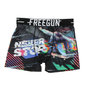 Voir la diapositive 1 : FREEGUN Boxer /Gris à Imprimés Homme Freegun SKA