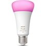Voir la diapositive 4 : Philips Ampoule LED connectée HUE W&C E27 100W