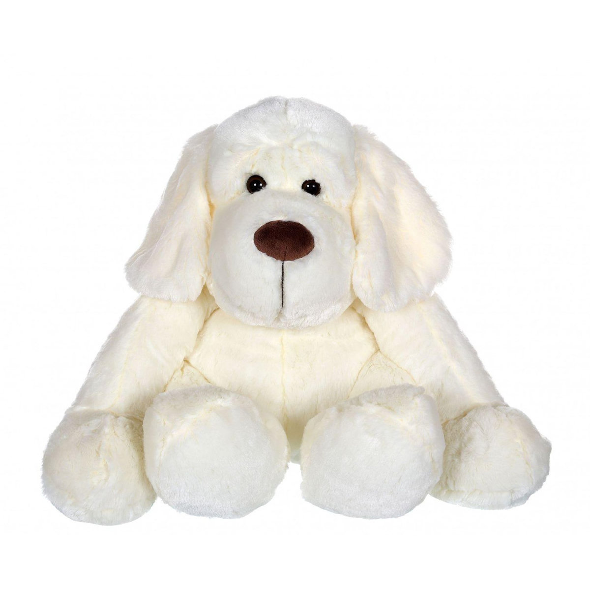 GIPSY Peluche Chien Flatoutou - Blanc