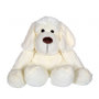 Voir la diapositive 1 : GIPSY Peluche Chien Flatoutou - Blanc