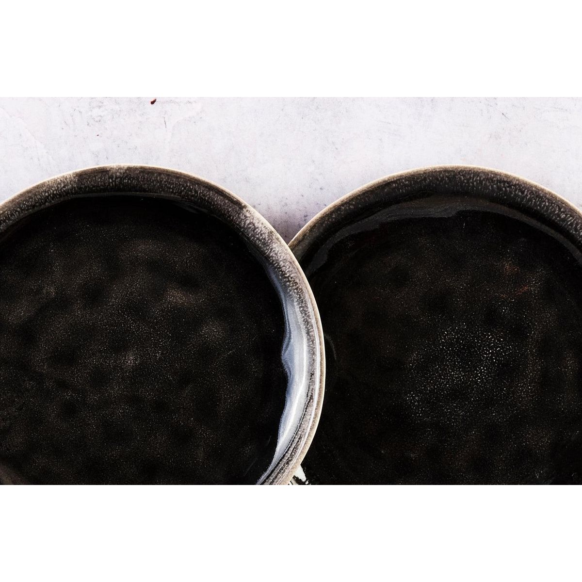 BJORN Assiette MOON Ø21cm - 6 pièces - Encre