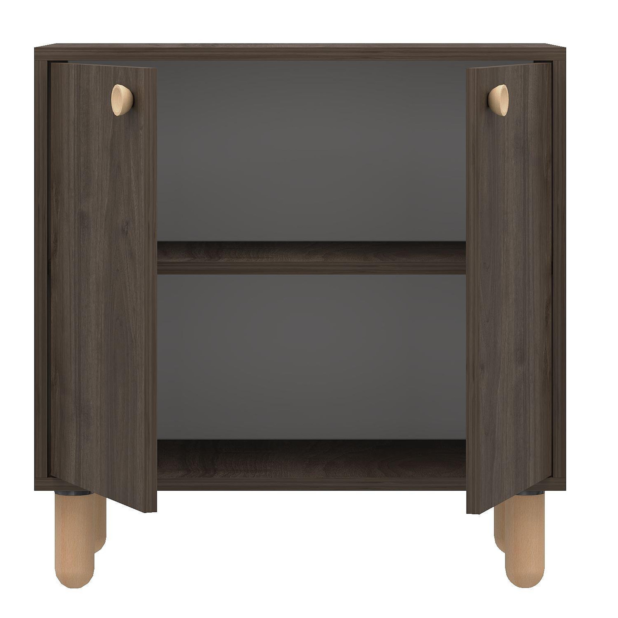 Voir la diapositive 4 : Habitat et Jardin Buffet en bois  Lina  - 72 x 36 x 73 cm - Marron