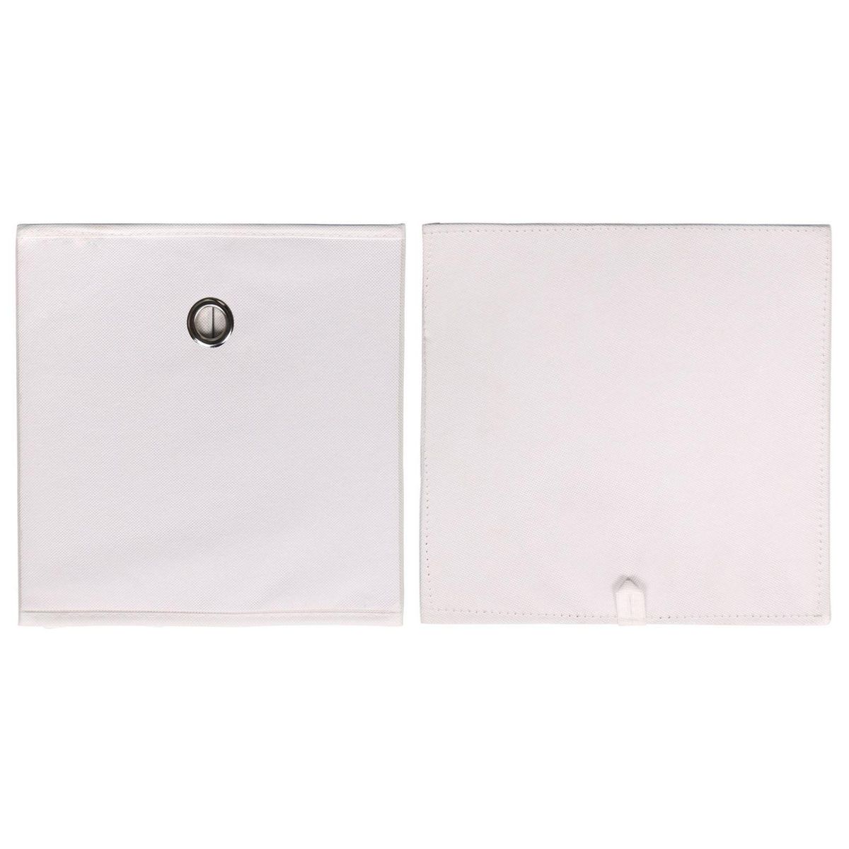 IDIMEX Lot de 2 boîtes de rangement ELA, en tissu