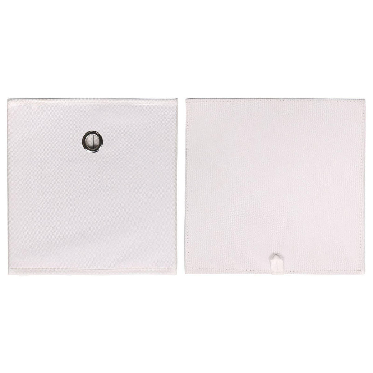 IDIMEX Lot de 2 boîtes de rangement ELA, en tissu