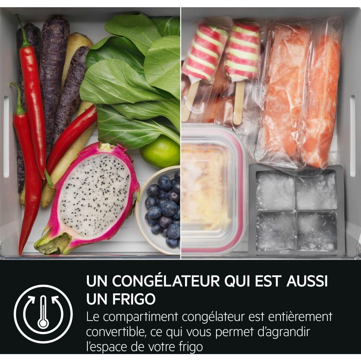 AEG Réfrigérateur combiné encastrable NSC9V181CS MultiChill