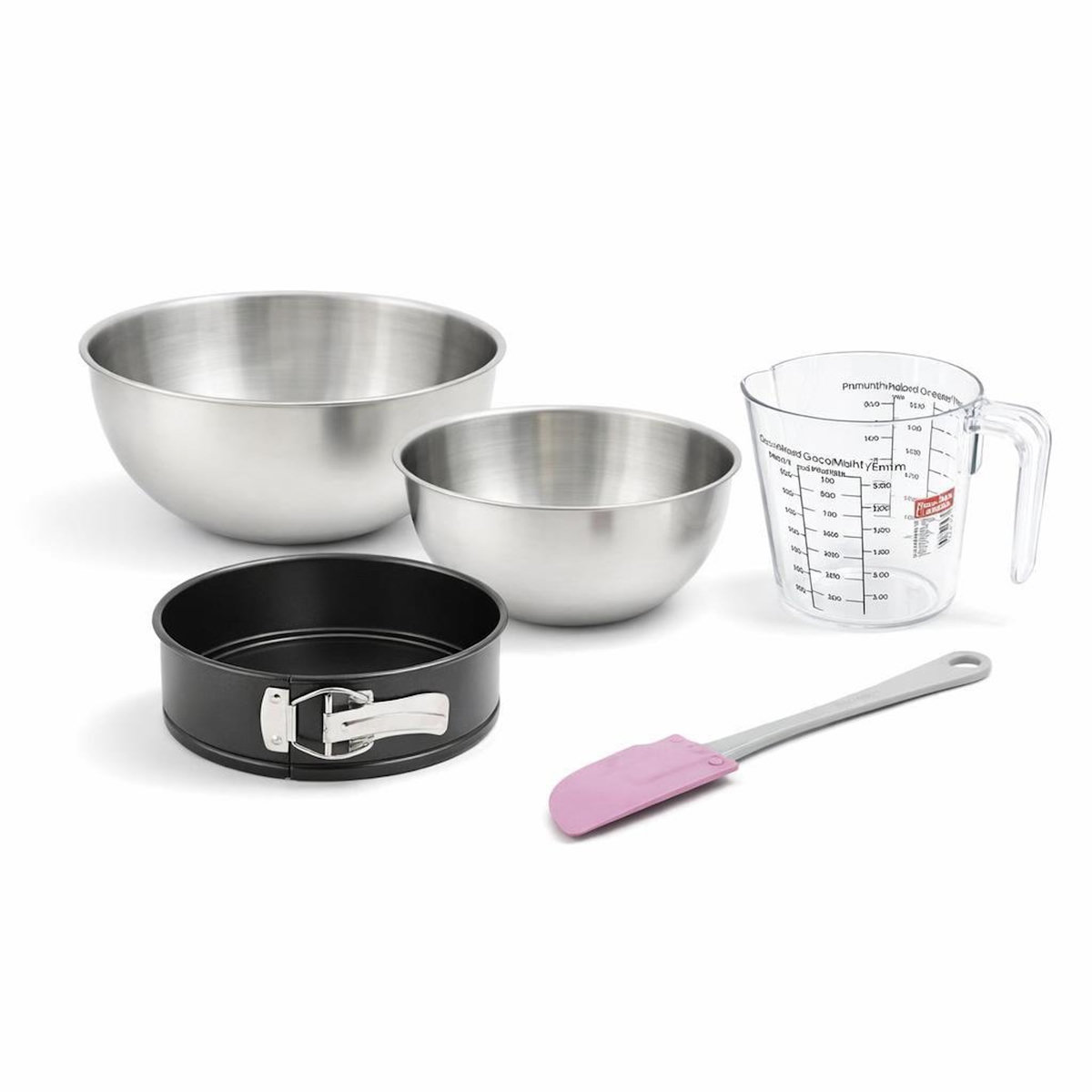 ZENKER Set de 5 ustensiles de pâtisserie moule à manqué bol spatule pâtisserie et verre doseur Spécial mini Spécial mini Zenker  Spécial mini