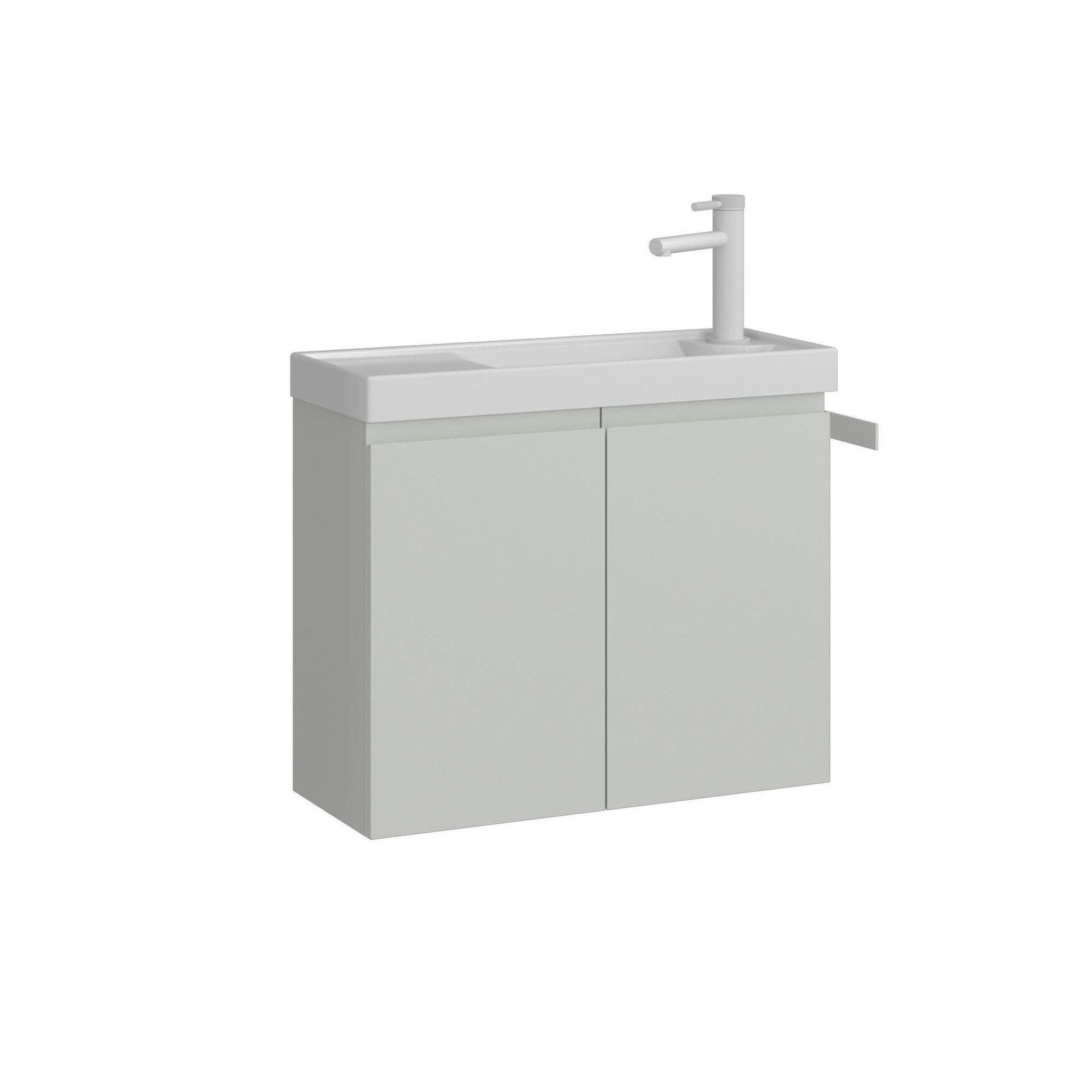 Habitat et Jardin Meuble Vasque  Ferla 60  - 60 x 22 x 50 cm - Matte Cashmere