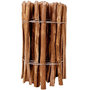 Voir la diapositive 2 : VIDAXL Cloture a piquets Bois de noisetier 60x500 cm
