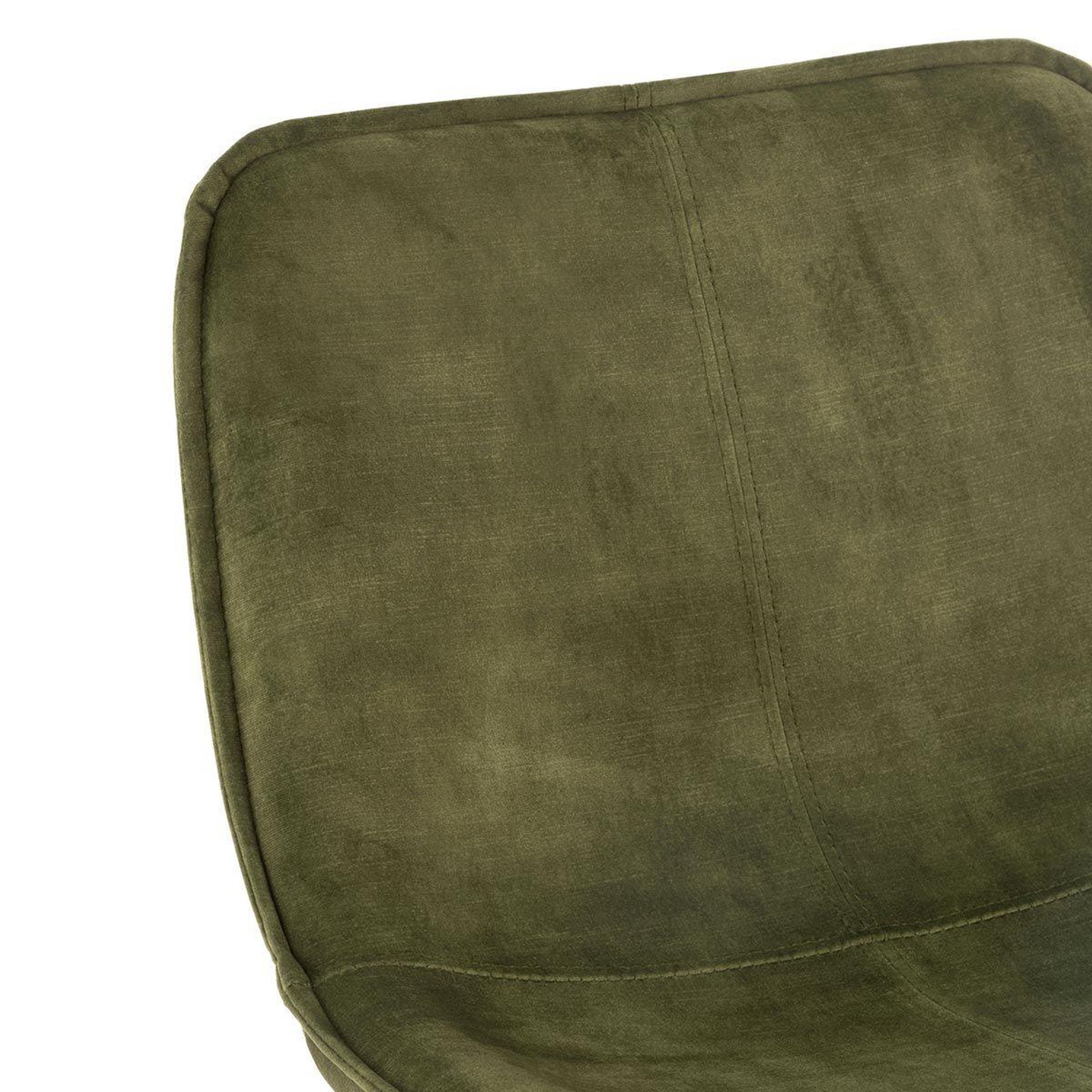Voir la diapositive 5 : J-LINE Chaise de bar design  laurent  103cm vert