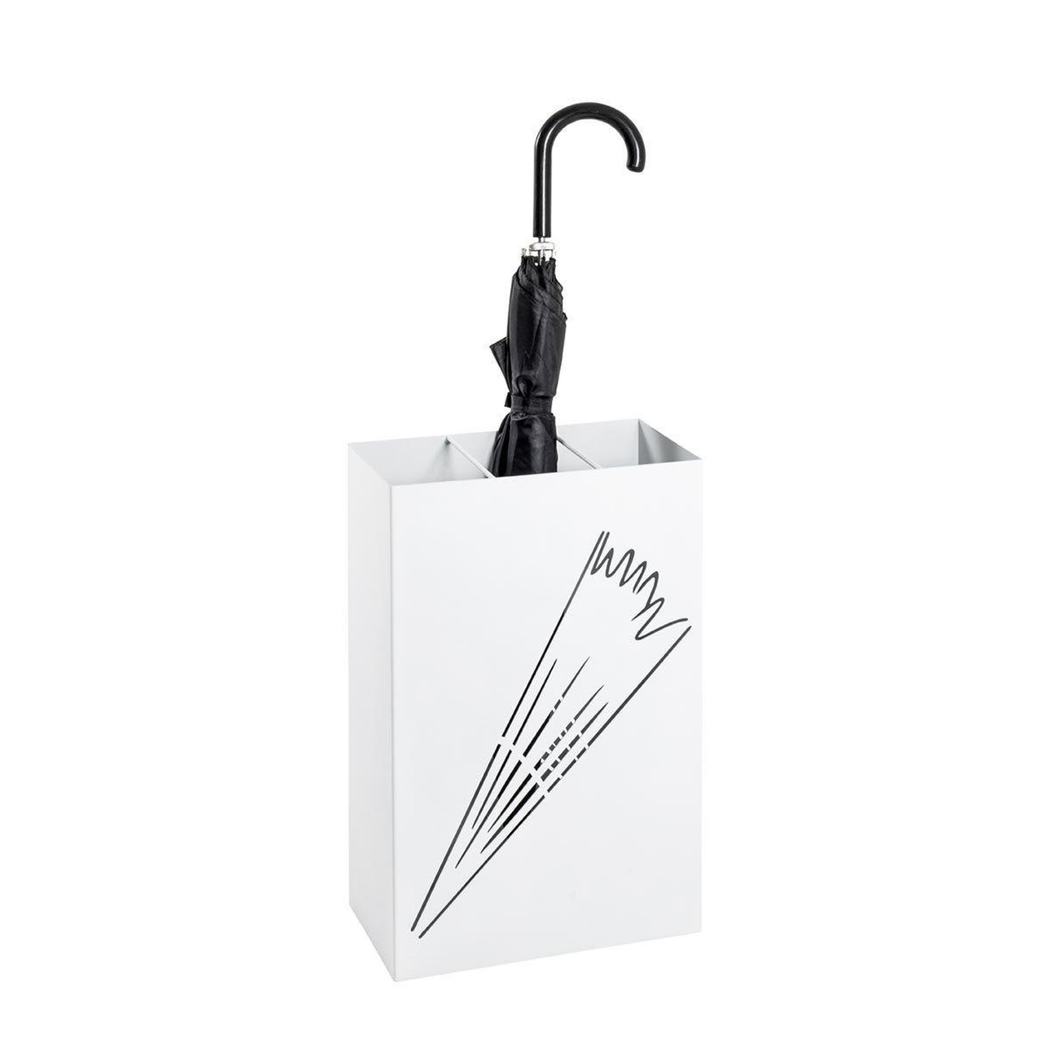 Voir la diapositive 4 : Paris Prix Porte-parapluie design  ulrich  30cm blanc