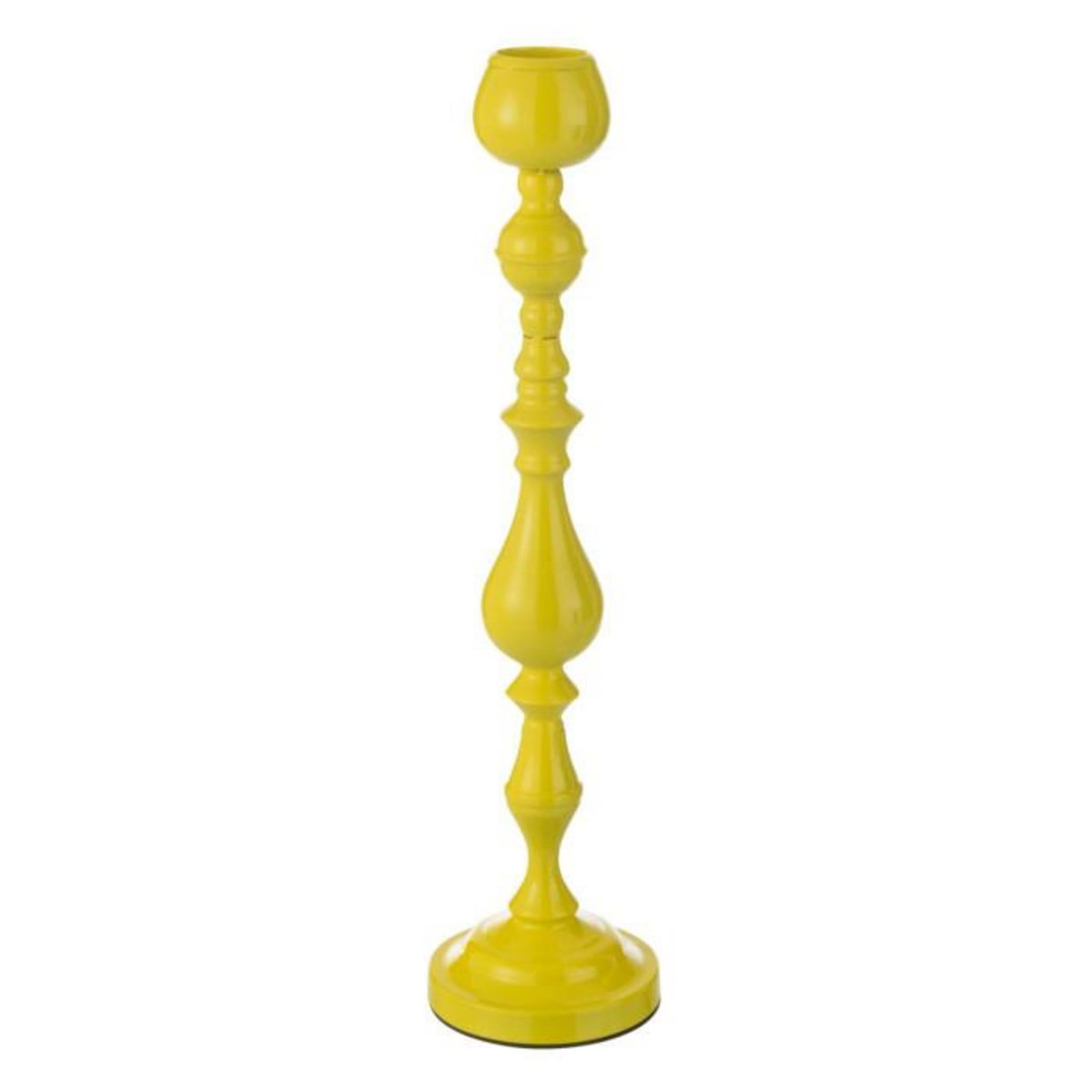 Paris Prix Bougeoir en Métal  Monarchy  57cm Jaune