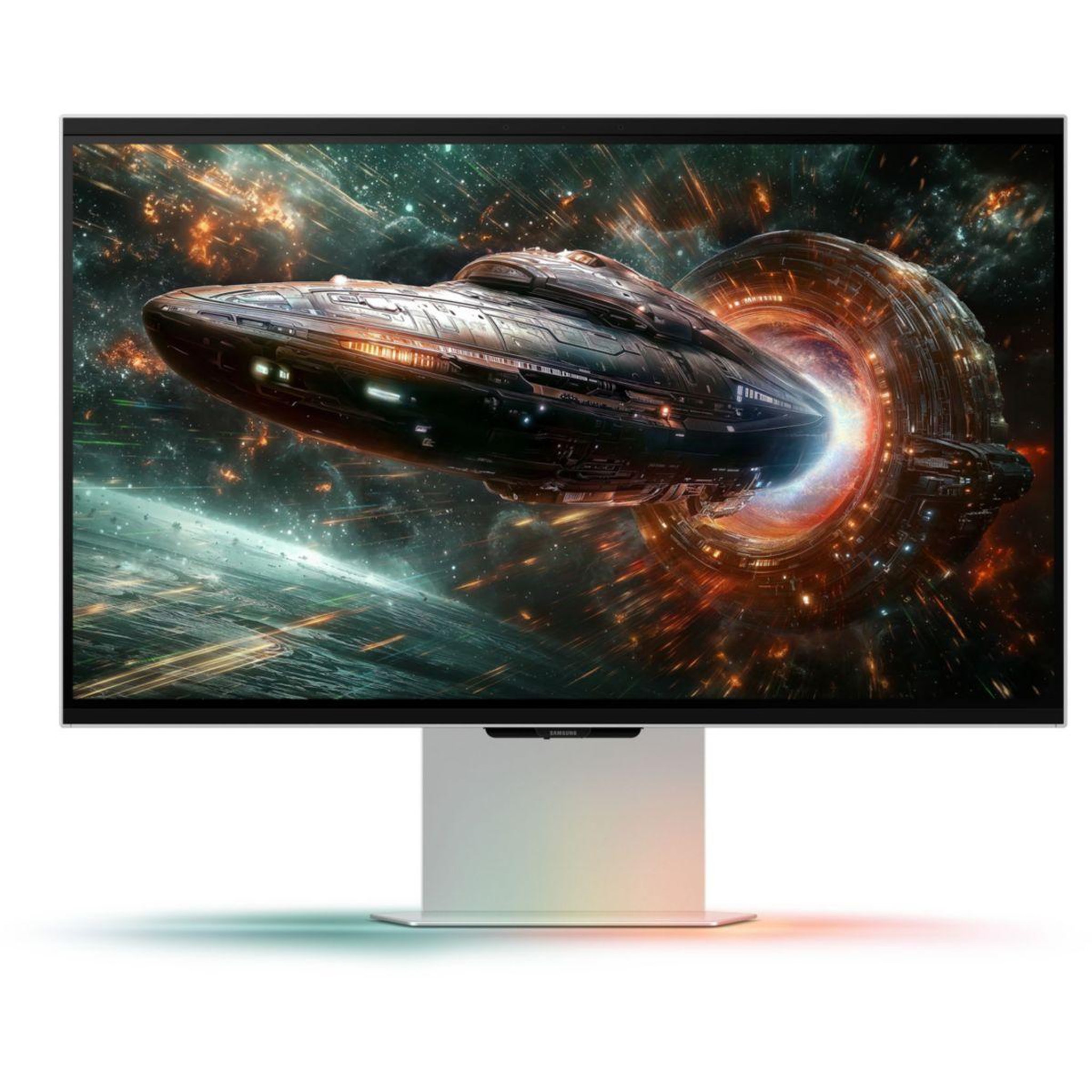 Voir la diapositive 3 : Samsung Ecran PC Gamer Odyssey 3D G9 G90XF 27'' IPS 4K 165Hz