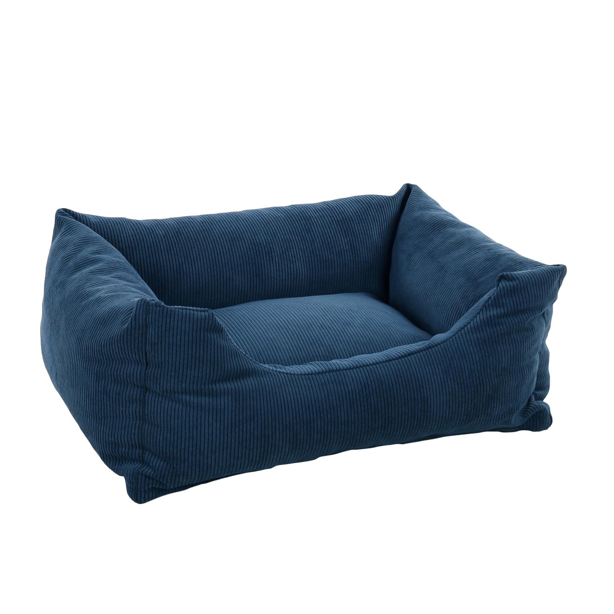 Voir la diapositive 1 : Eden Coussin panier côtelé rectangle