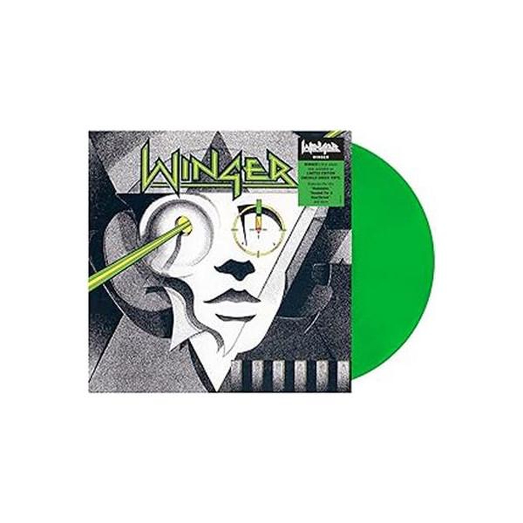 Atlantic Vinyle lp réédition vert émeraude winger 1 disque