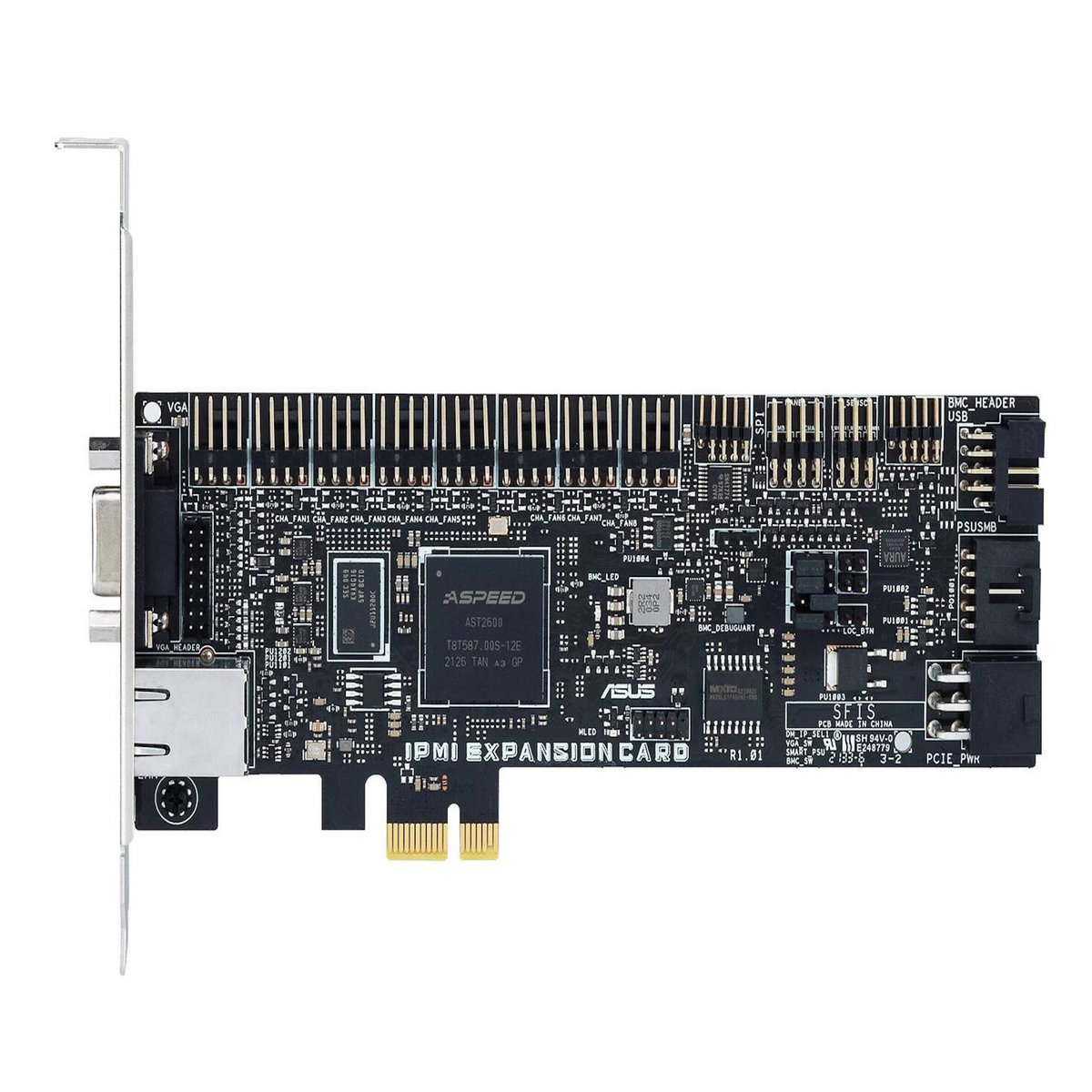 ASUS ASUS IPMI EXPANSION CARD-SI carte et adaptateur d'interfaces Interne RJ-45, VGA