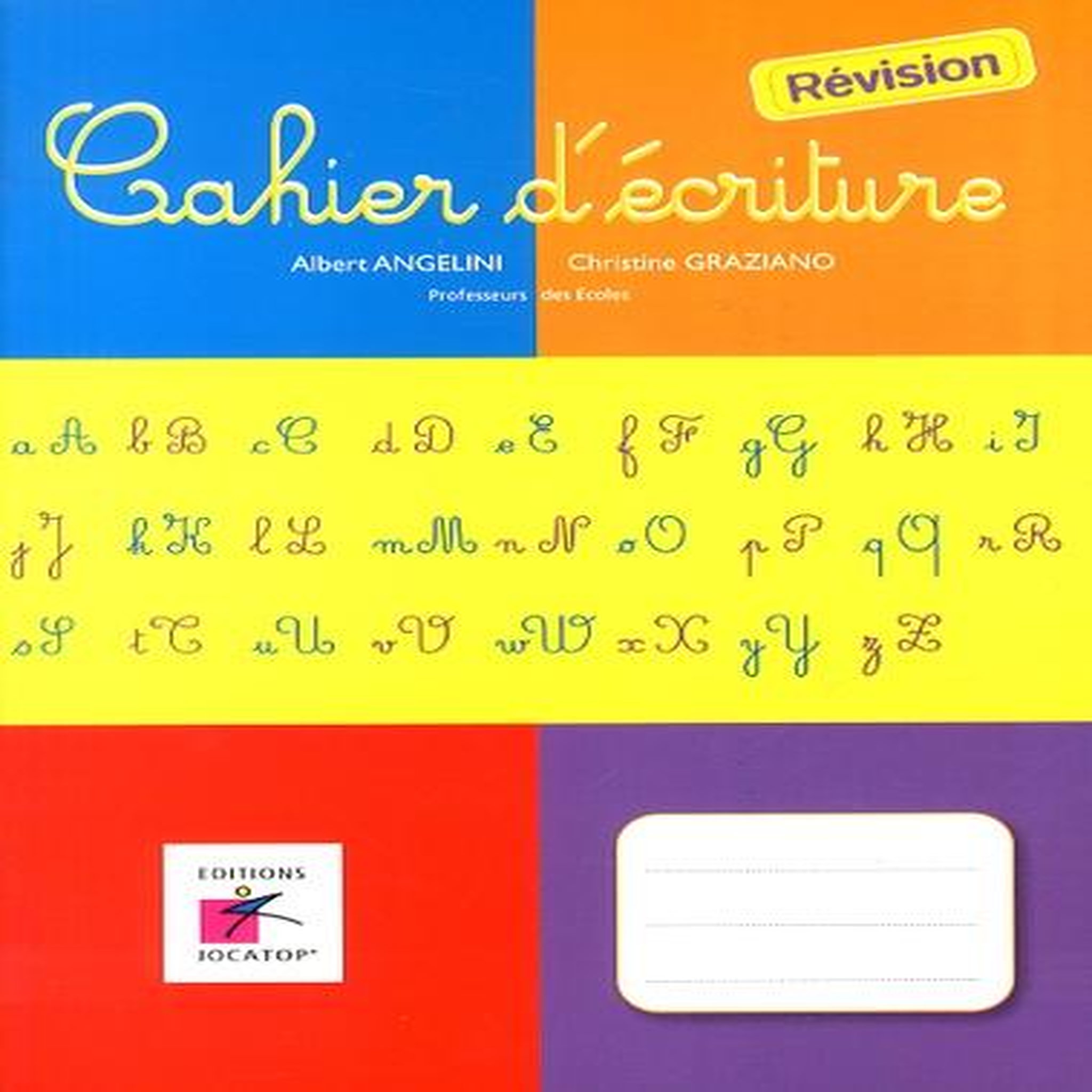 CAHIER D'ECRITURE REVISION, Angelini Albert