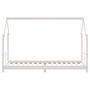 Voir la diapositive 4 : VIDAXL Cadre de lit pour enfants blanc 80x200 cm bois de pin massif