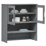 Voir la diapositive 3 : VIDAXL Dessus de buffet MOLDE Gris 90x35x100 cm Bois massif de pin