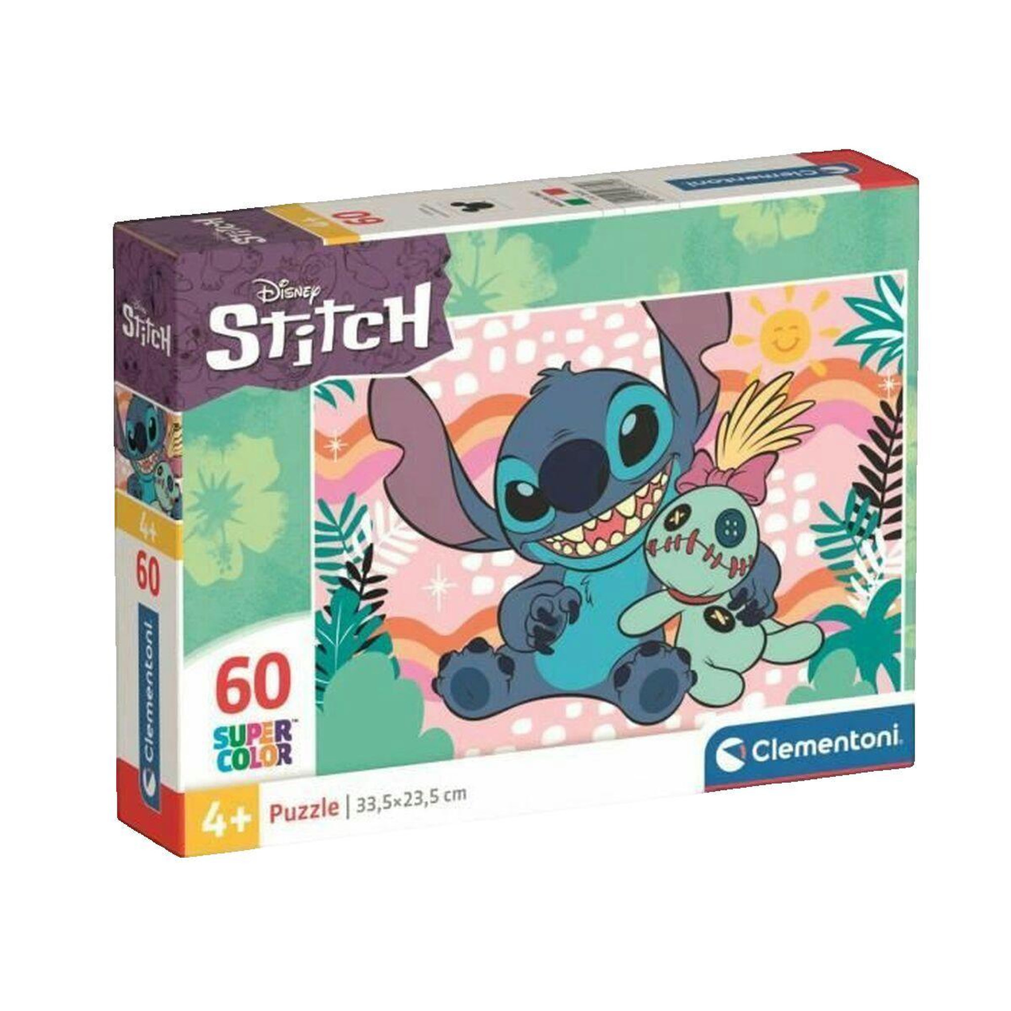 CLEMENTONI Puzzle Clementoni 60 pièces Stitch