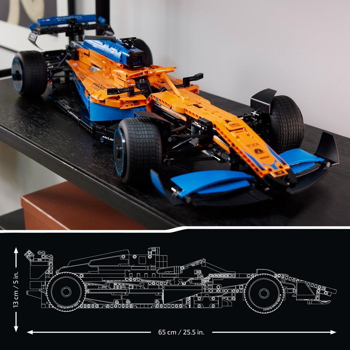 LEGO Technic 42141 La Voiture de Course McLaren Formula 1 2022 Maquette Adulte