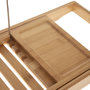 Voir la diapositive 4 : FIVE Pont de baignoire design Bamboo - L. 70/105 cm - Marron