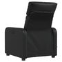 Voir la diapositive 4 : VIDAXL Fauteuil de massage inclinable Noir Similicuir