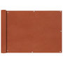 Voir la diapositive 1 : VIDAXL Ecran de balcon en tissu Oxford 75x600 cm Ocre marron