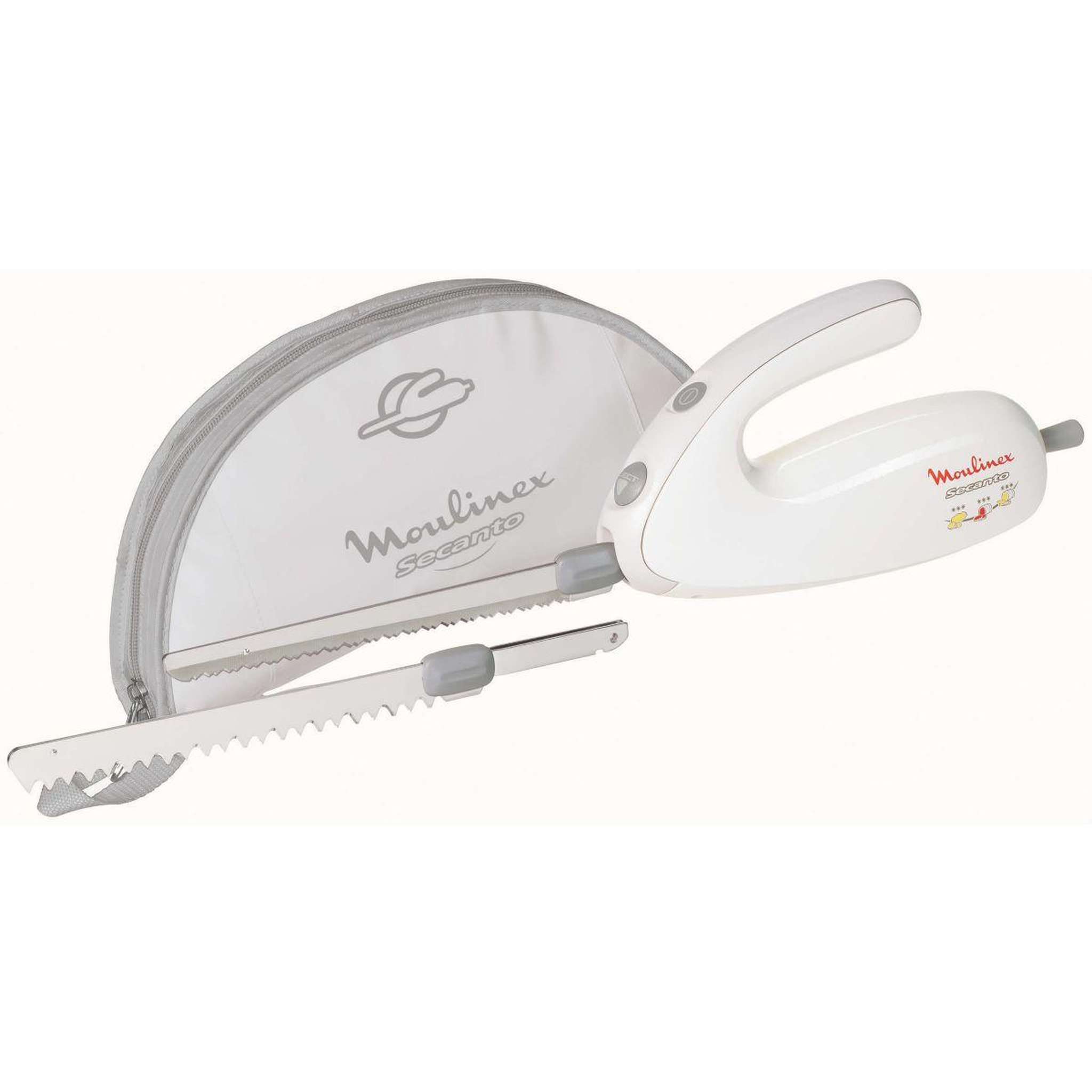 MOULINEX Couteau électrique DJAC41 COUTEAU ELECTRIQUE SECANTO BLANC