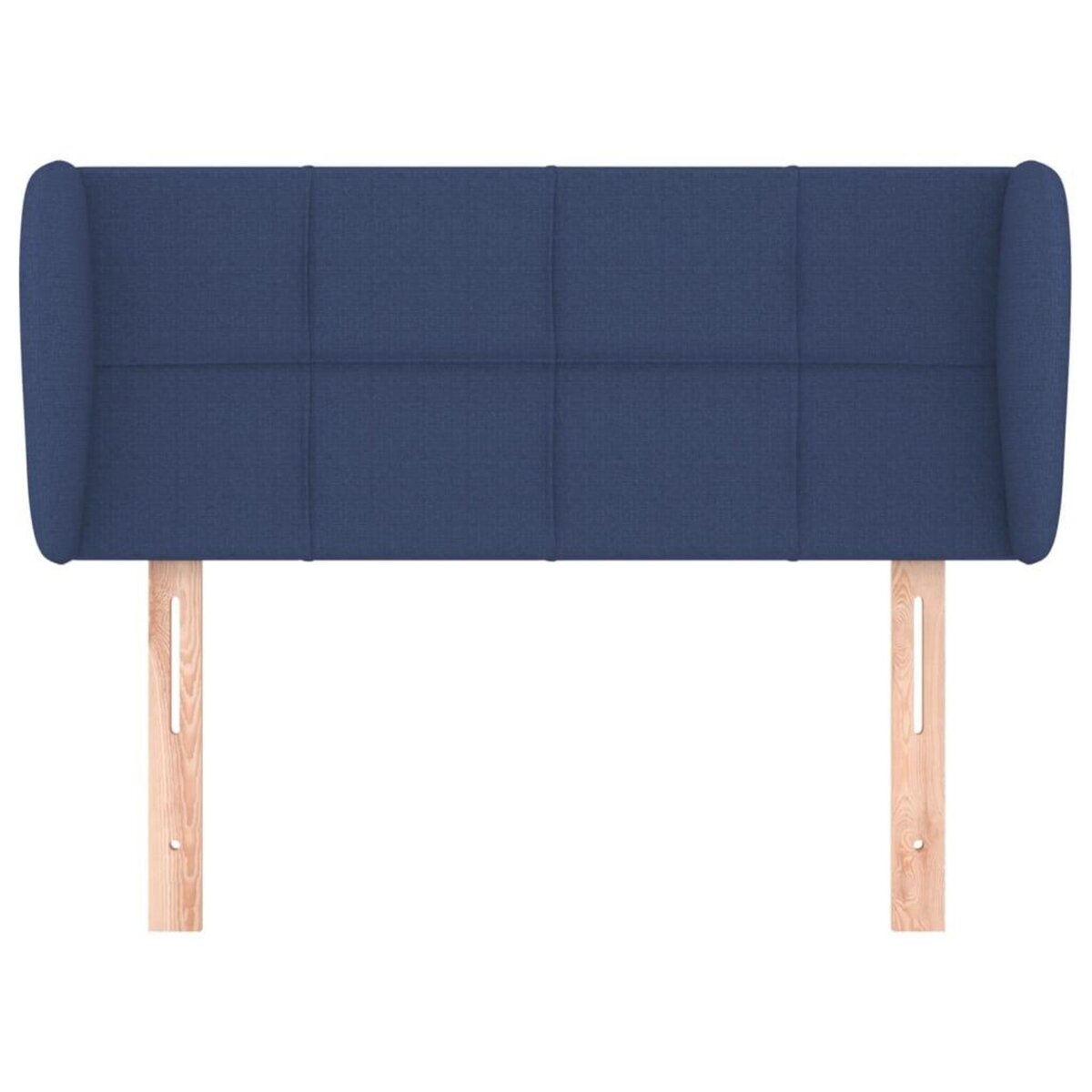 VIDAXL Tete de lit avec oreilles Bleu 83x23x78/88 cm Tissu