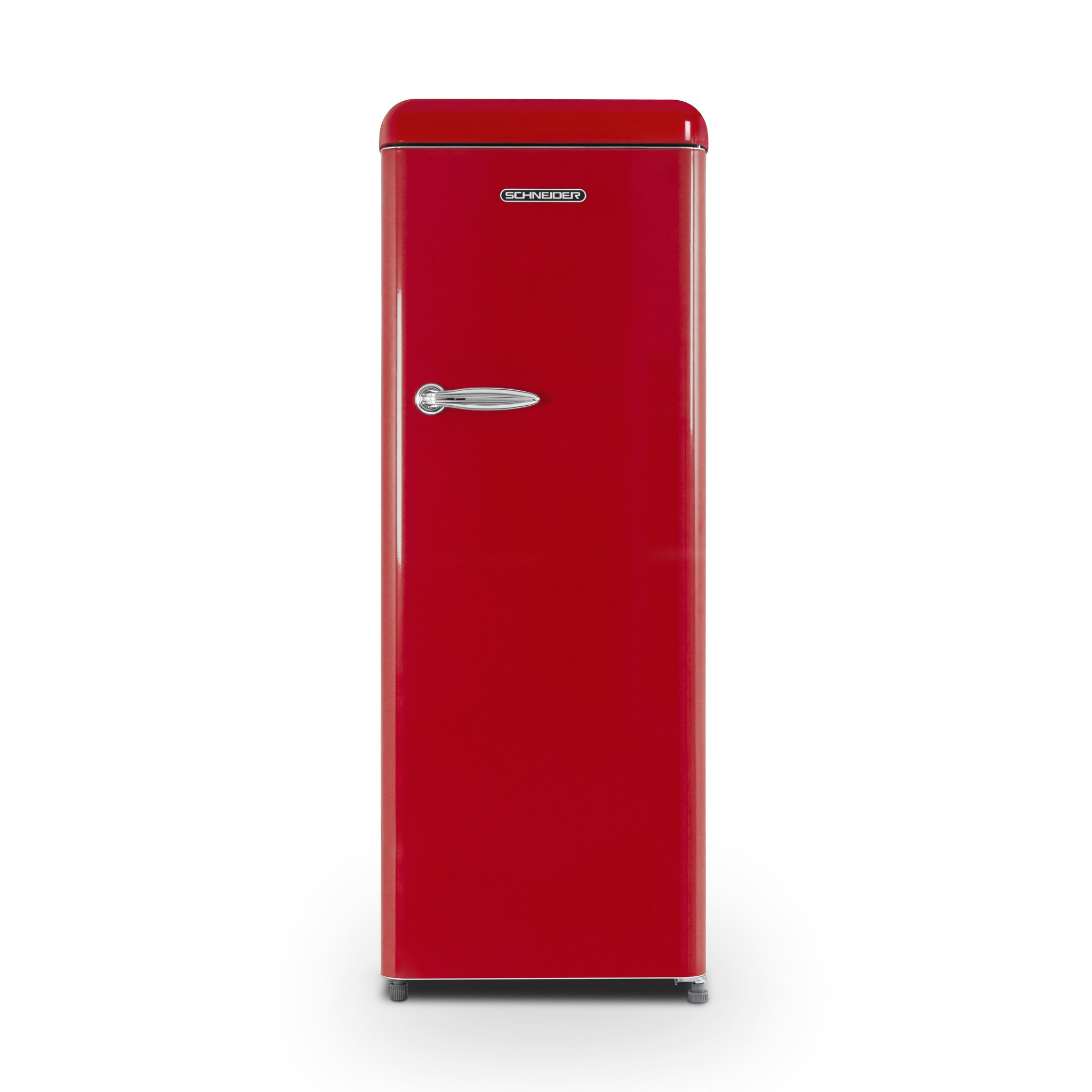 SCHNEIDER Réfrigérateur une porte 229L Vintage Rouge - SCCL222V-RE