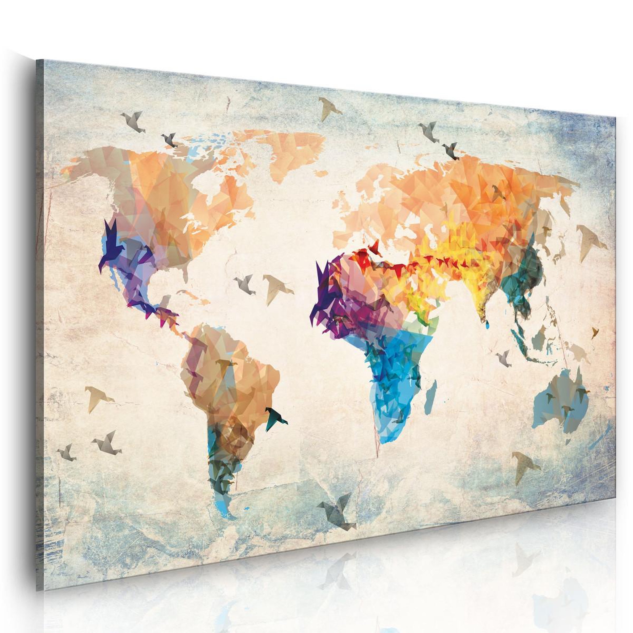 Paris Prix Tableau imprimé  free as a bird. Coloris disponibles : Multicolore