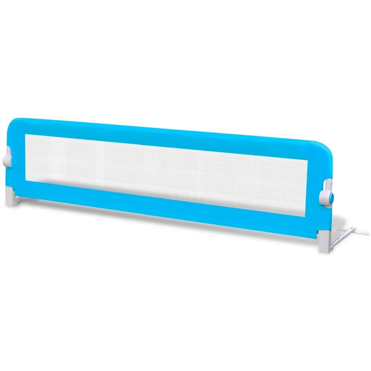 VIDAXL Barriere de lit pour enfants 150x42 cm Bleu
