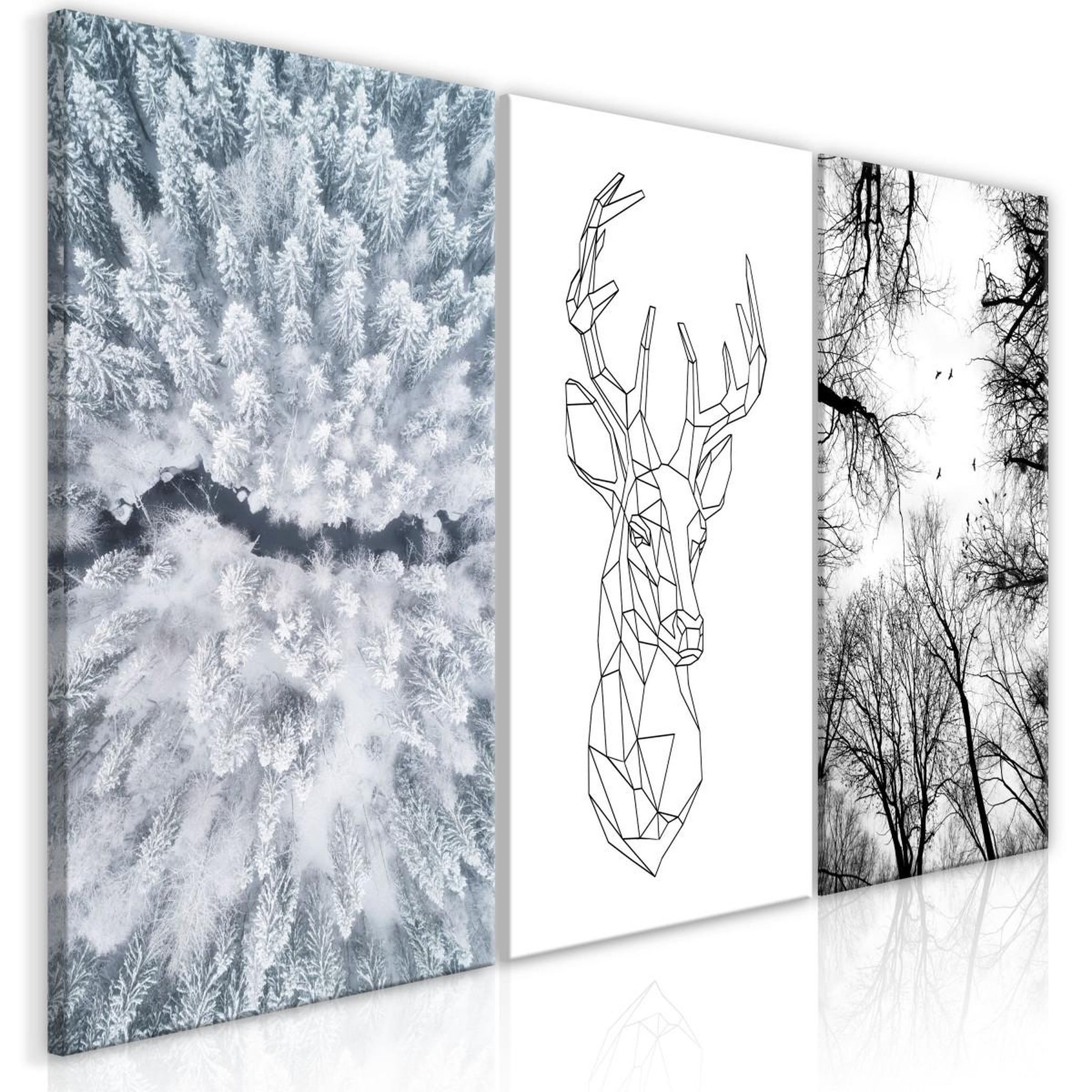 Paris Prix Tableau imprimé  deers life collection. Coloris disponibles : Multicolore