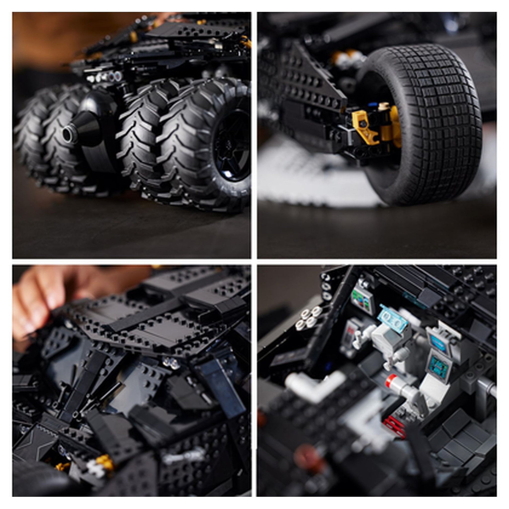 Voir la diapositive 4 : LEGO DC Batman 76240 - La Batmobile Tumbler, Maquette Voiture, Set Pour Adultes