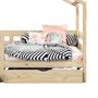 Voir la diapositive 6 : IDIMEX Lit cabane ENA avec tiroirs, 90 x 190 cm en pin massif