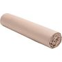 Voir la diapositive 1 : BATON ROUGE Drap housse 100% percale de coton lavé 80fils/cm2