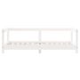 Voir la diapositive 5 : VIDAXL Cadre de lit pour enfant blanc 70x140 cm bois de pin massif