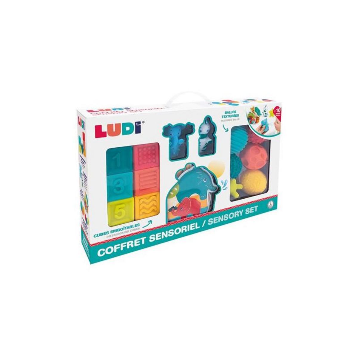 LUDI Coffret d éveil sensoriel Ludi Jungle