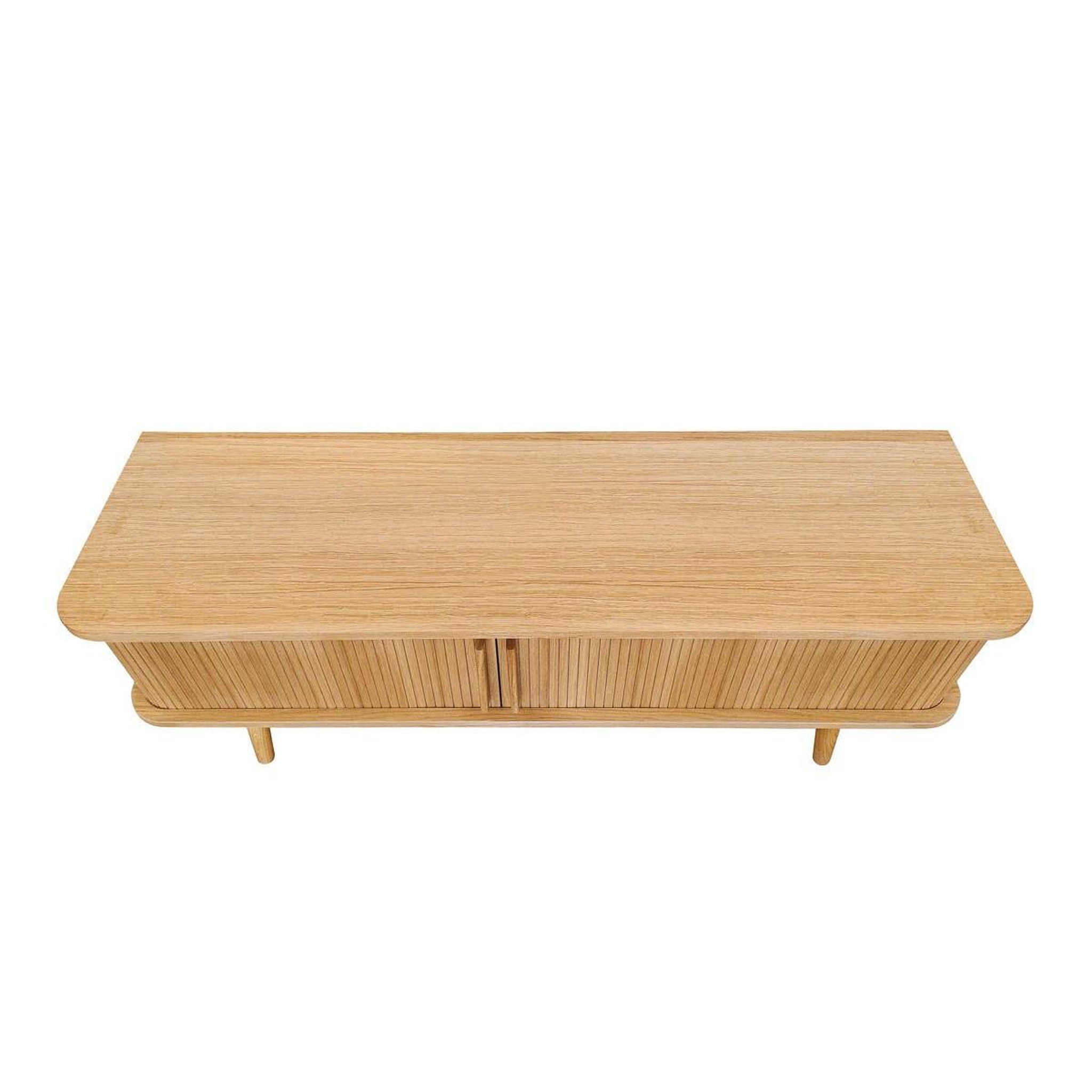 Voir la diapositive 2 : Paris Prix Meuble tv design  rove  138cm chêne