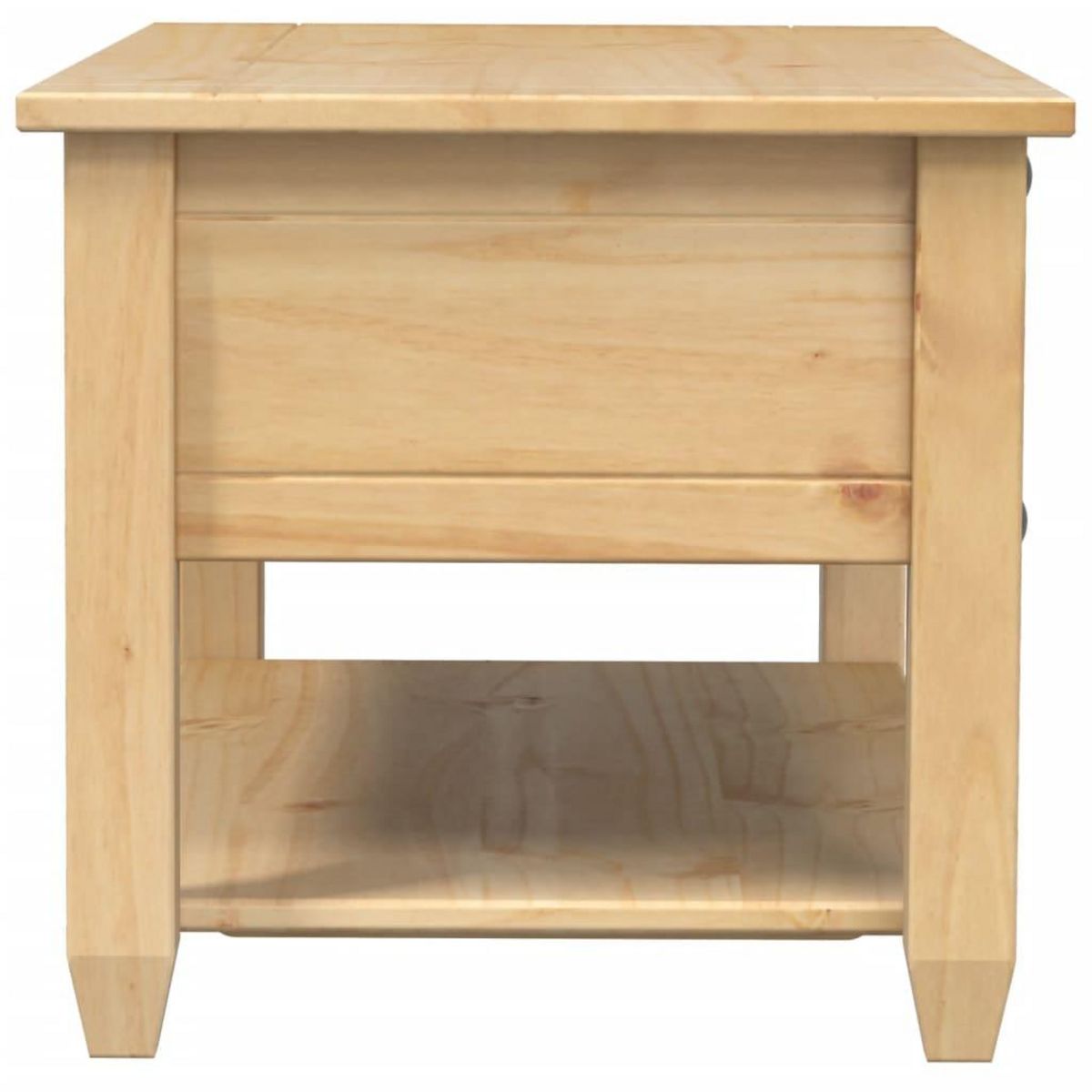 VIDAXL Table basse avec tiroirs  100x48x45 cm bois de pin massif