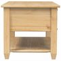 Voir la diapositive 5 : VIDAXL Table basse avec tiroirs  100x48x45 cm bois de pin massif
